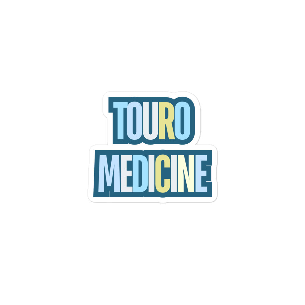 Touro Medicine Bubble-free stickers