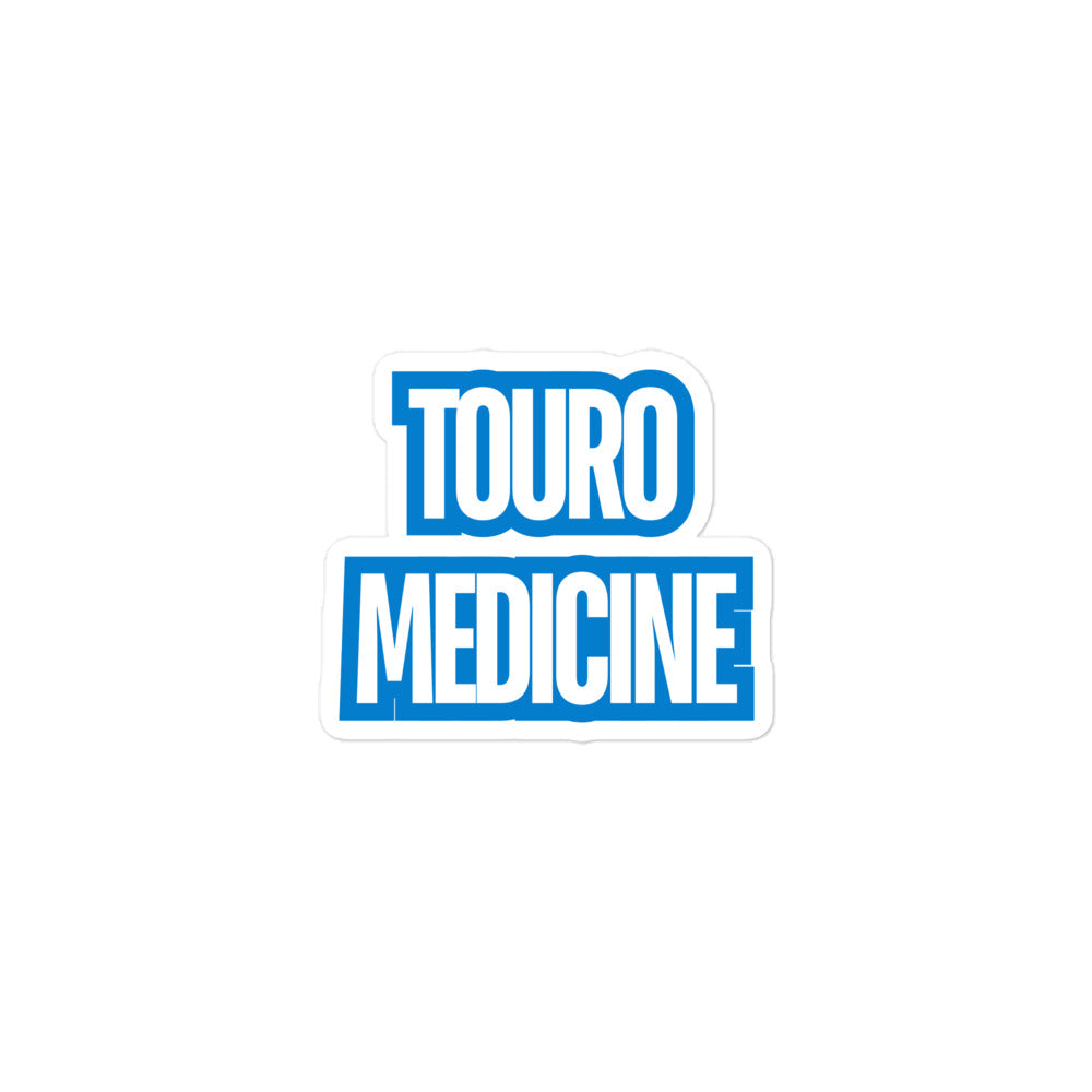 Touro Medicine Bubble-free stickers