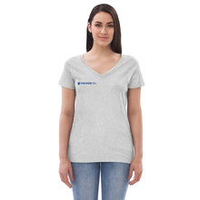 Load image into Gallery viewer, Women’s recycled v-neck t-shirt
